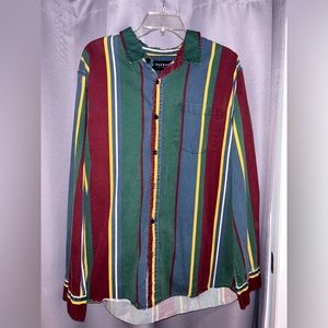 Vintage Style Pacsun Long Sleeve Button Up. Worn 3 times, in great condition.